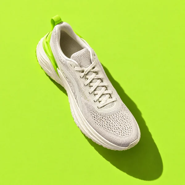 AI exploration: the FORMA shoe from above on acid-lime paper