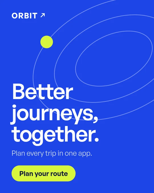 The same ORBIT ad as a 4:5 feed ad