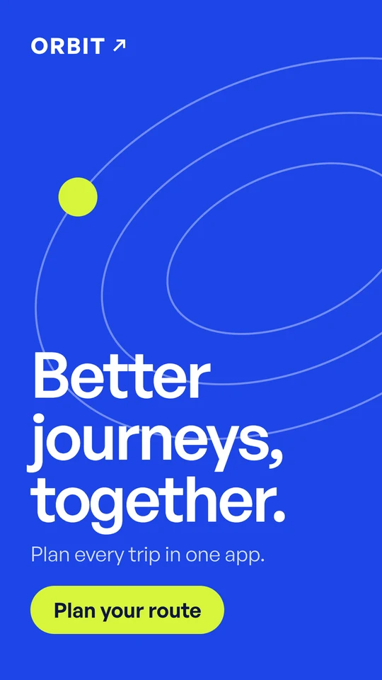 The same ORBIT ad as a vertical story