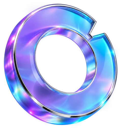 The ORYN ring mark as glossy 3D glass